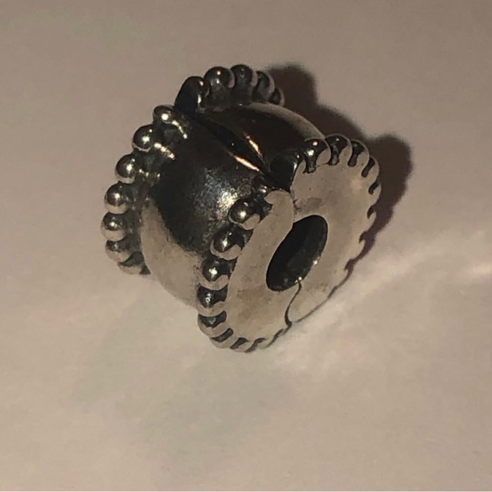 Pandora Moments Barrel Clip Charms 2pc Set